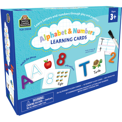 Teacher Created Resources® Alphabet & Numbers Learning Cards