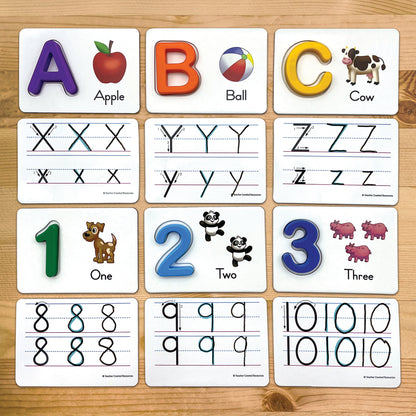 Teacher Created Resources® Alphabet & Numbers Learning Cards