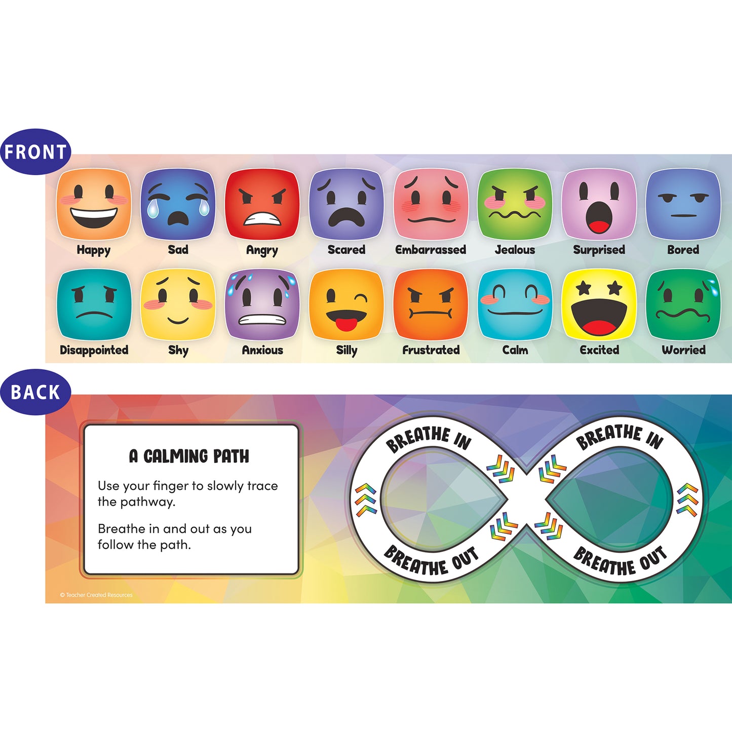 Teacher Created Resources Social-Emotional Learning Mood Meters - Set of 72