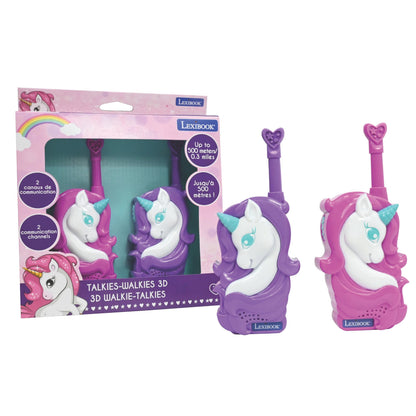 Magical 3D Unicorn Walkie-Talkies - Enchanting Communication