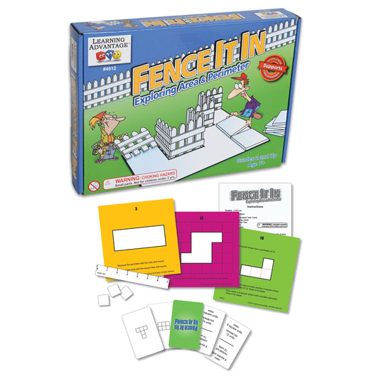 Learning Advantage Fence It In - Area & Perimeter Exploration Game