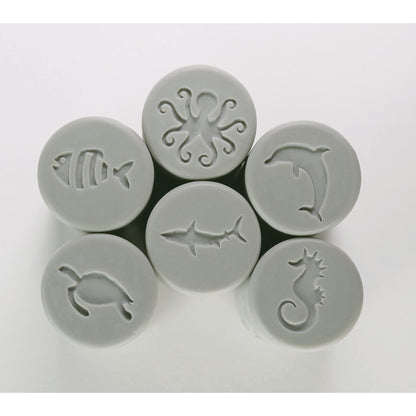 Yellow Door Let's Roll – Ocean Life Exploration Rollers, Set of 6