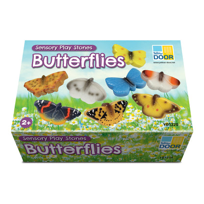 Yellow Door Sensory Play Stones - Butterflies - Set of 8