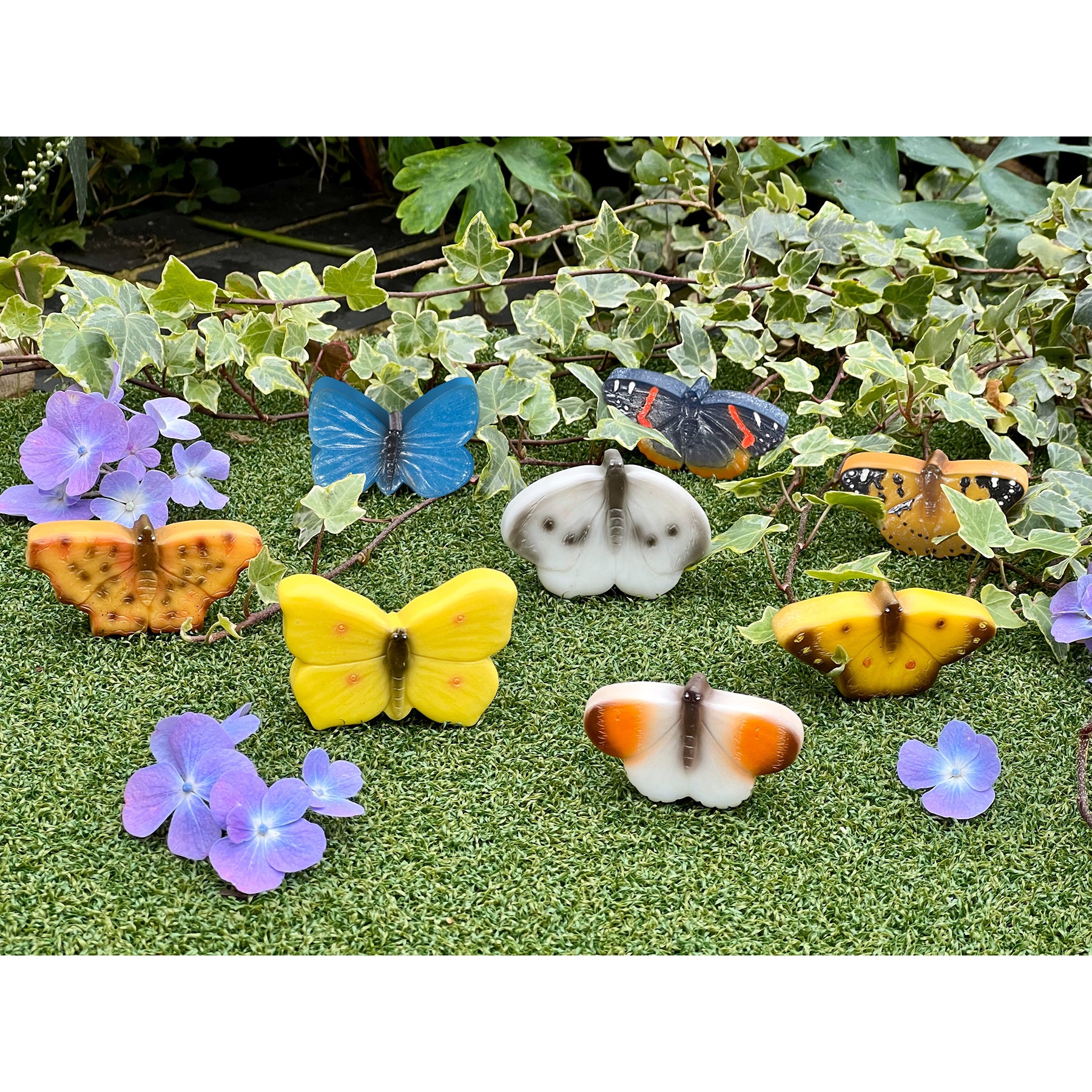 Yellow Door Sensory Play Stones - Butterflies - Set of 8