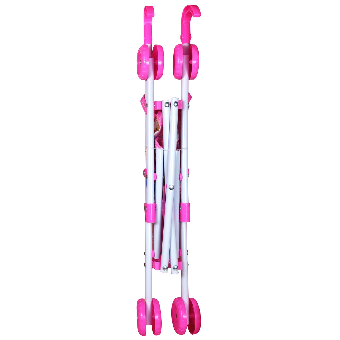 Lissi 10" Baby Doll and Umbrella Stroller Playset - Pink Animal Design