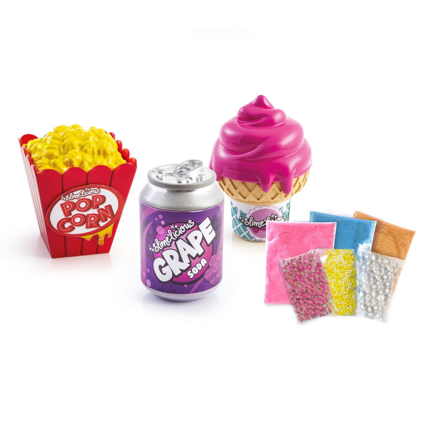 So Slime DIY Slimelicious Treats Collection 3-Pack - Scented Slime Kit