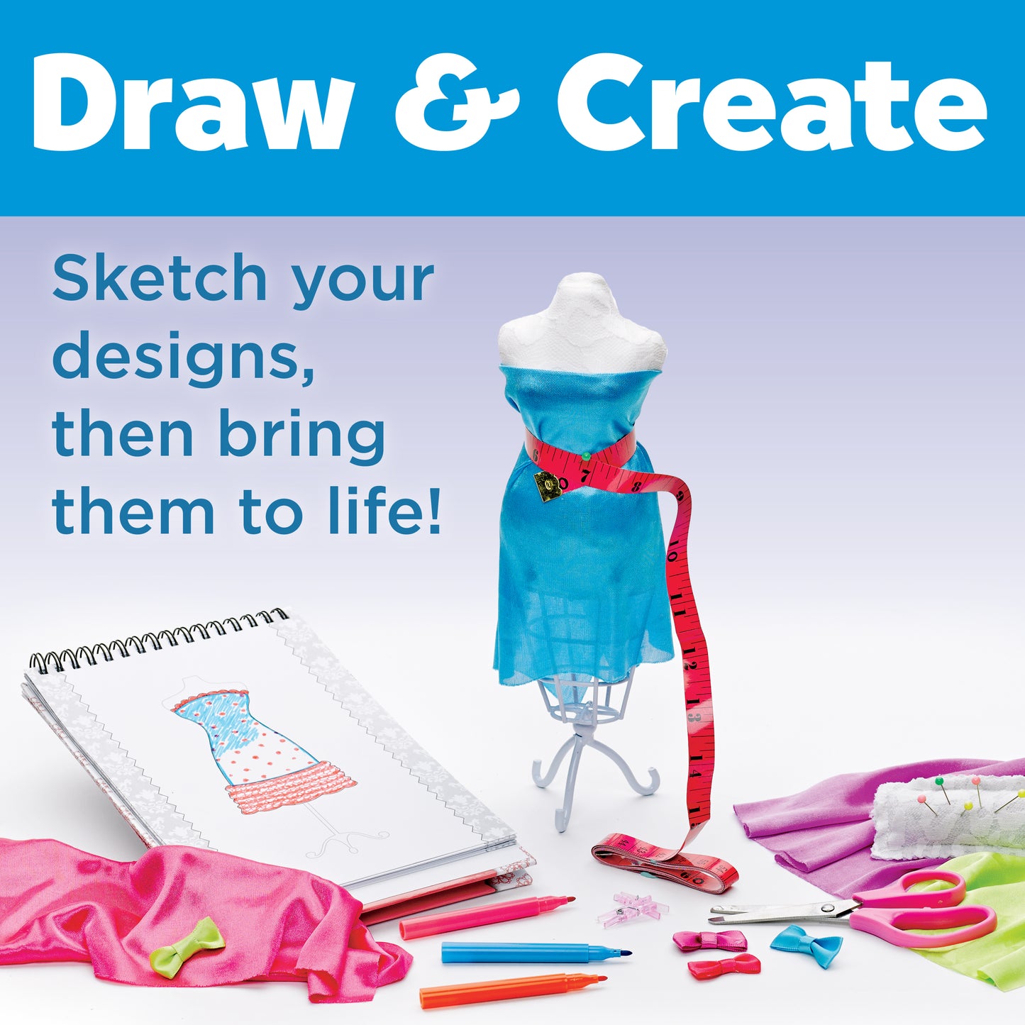 Creativity for Kids Designed by You Fashion Studio - Fashion Design Kit