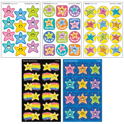 TREND Scratch 'N Sniff All Stars – 240ct Scented Stickers, Star Celebration Pack