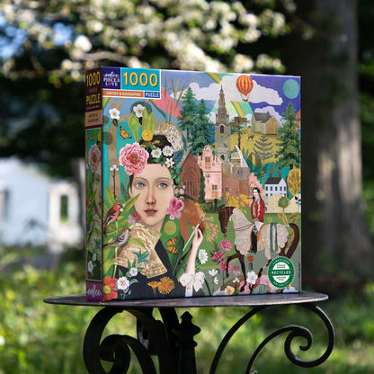 Piece&Love Artist & Daughter Countryside Jigsaw Puzzle - 1000 pc