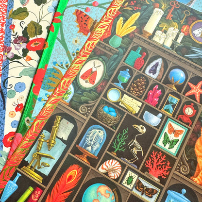 eeBoo Piece & Love Luxe Journal - Alchemist's Cabinet - Gold Gilded