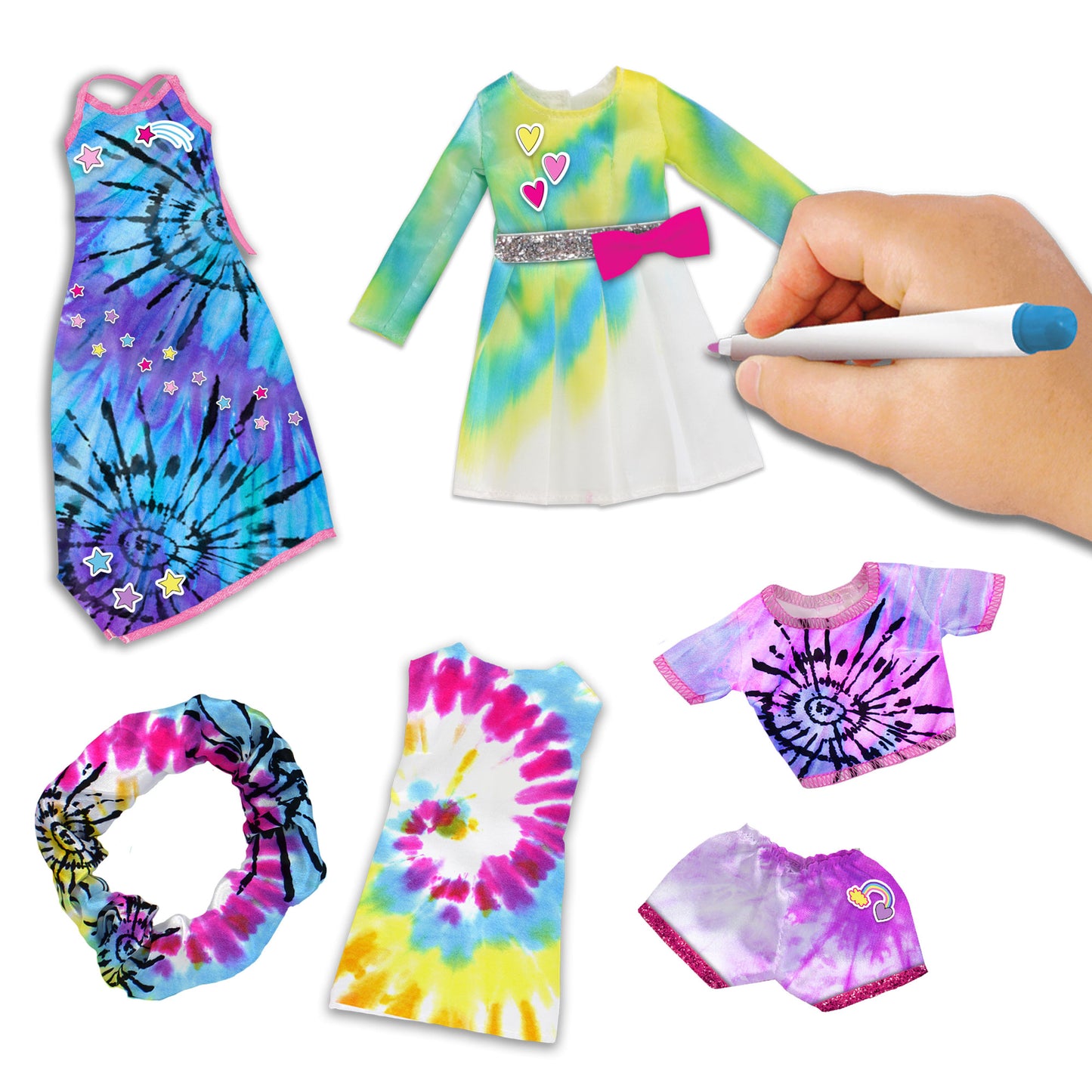 Barbie Be A Real Fashion Designer Tie-Dye Kit - Watercolor Magic