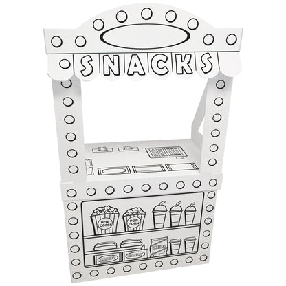 Easy Playhouse Snack Stand toy with light-up marquee and snack display shelves