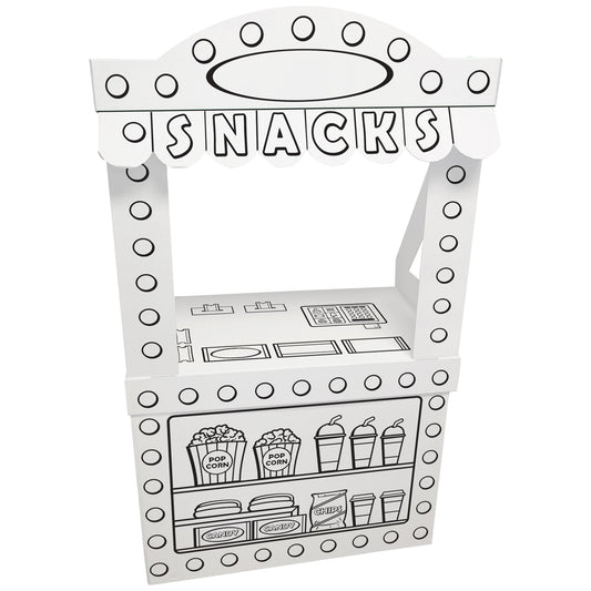 Easy Playhouse Snack Stand toy with light-up marquee and snack display shelves
