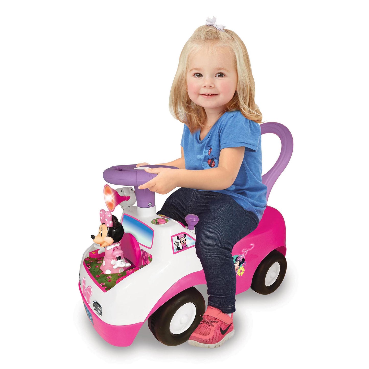 Kiddieland Disney Minnie Mouse Dancing Light & Sound Activity Ride-On