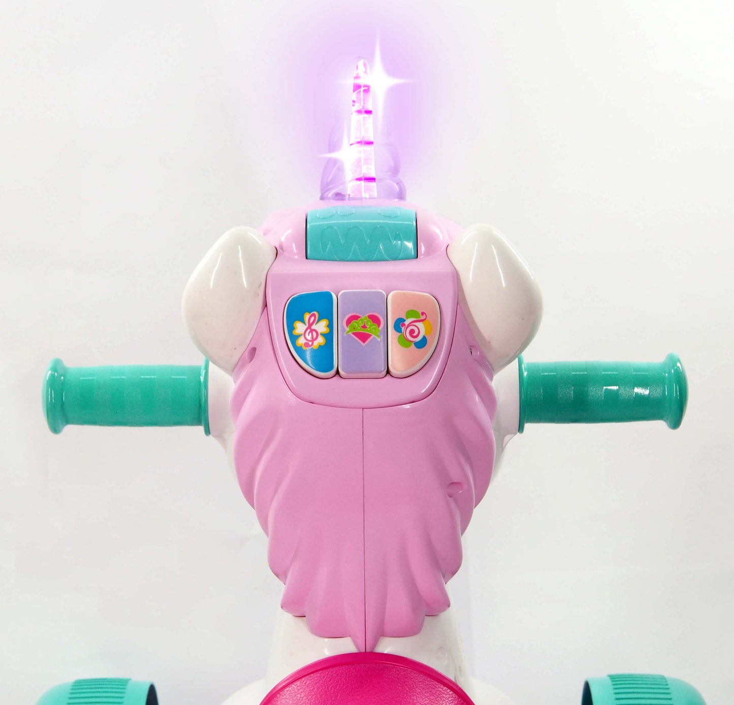 Kiddieland Light N Sounds Magical Ride-on Unicorn - Enchanting Playmate