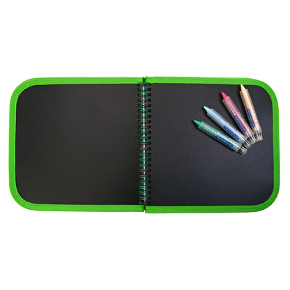 The Pencil Grip Wild Animals Daily Doodler Activity Book with Wonder Stix
