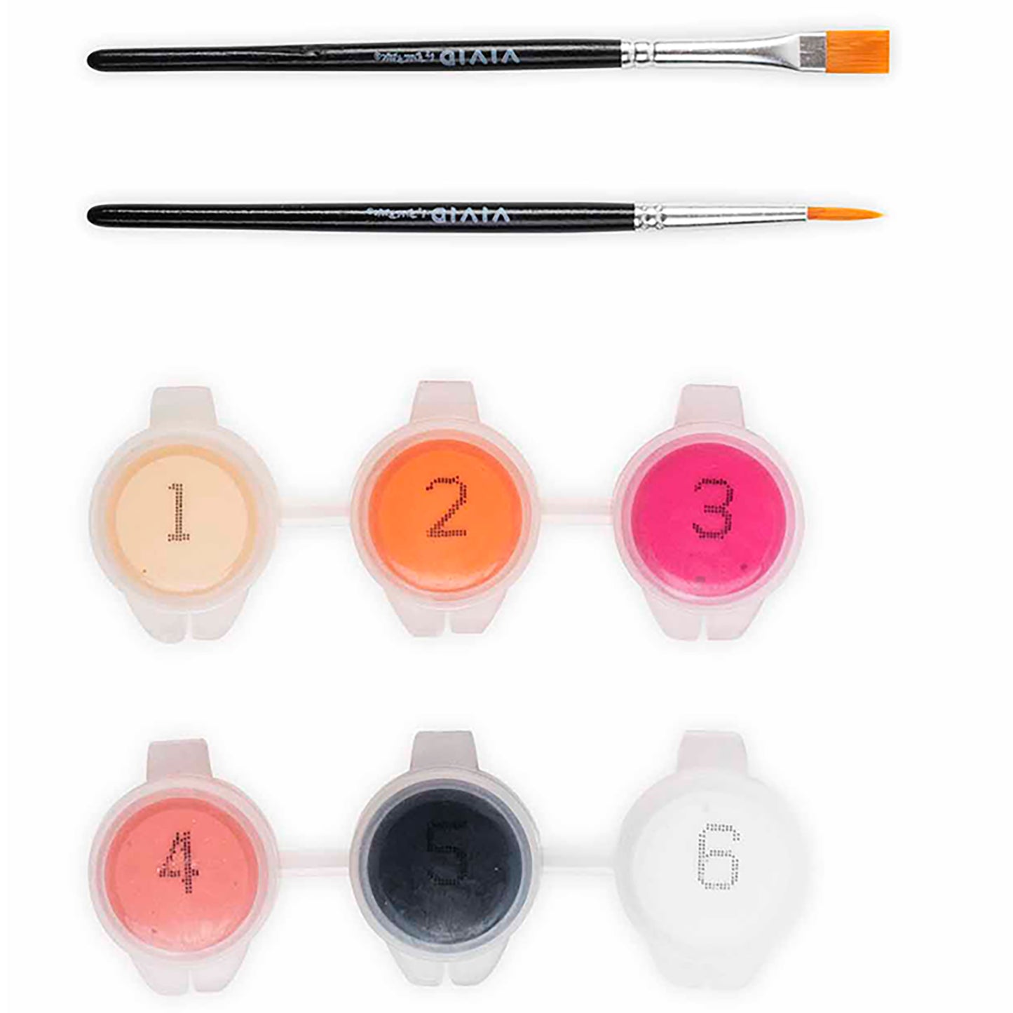 Mini Paint By Number Cowgirl Boot set with brushes and 6 vibrant paint colors