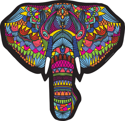 Hidden Shapes Elephant Jigsaw Puzzle - 300 pc