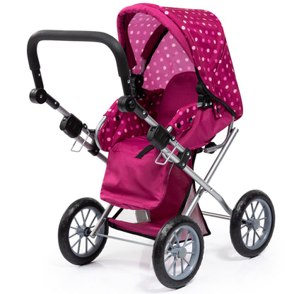 Bayer Design City Star Convertible Doll Pushchair/Stroller for 18-Inch Dolls