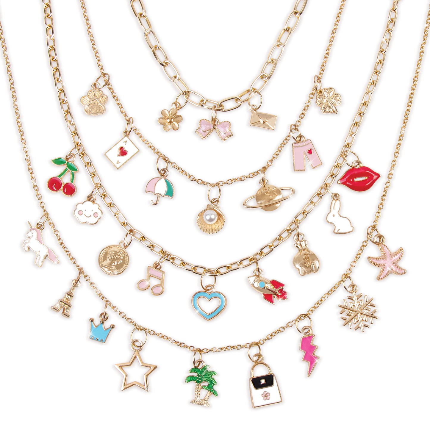 MIR Charm Creativity 70-Piece Jewelry Making Kit