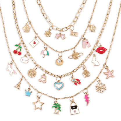 MIR Charm Creativity 70-Piece Jewelry Making Kit