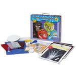 Young Scientists Series Set #7 learning kit box with experiments materials including instruction booklet and activity cards displayed