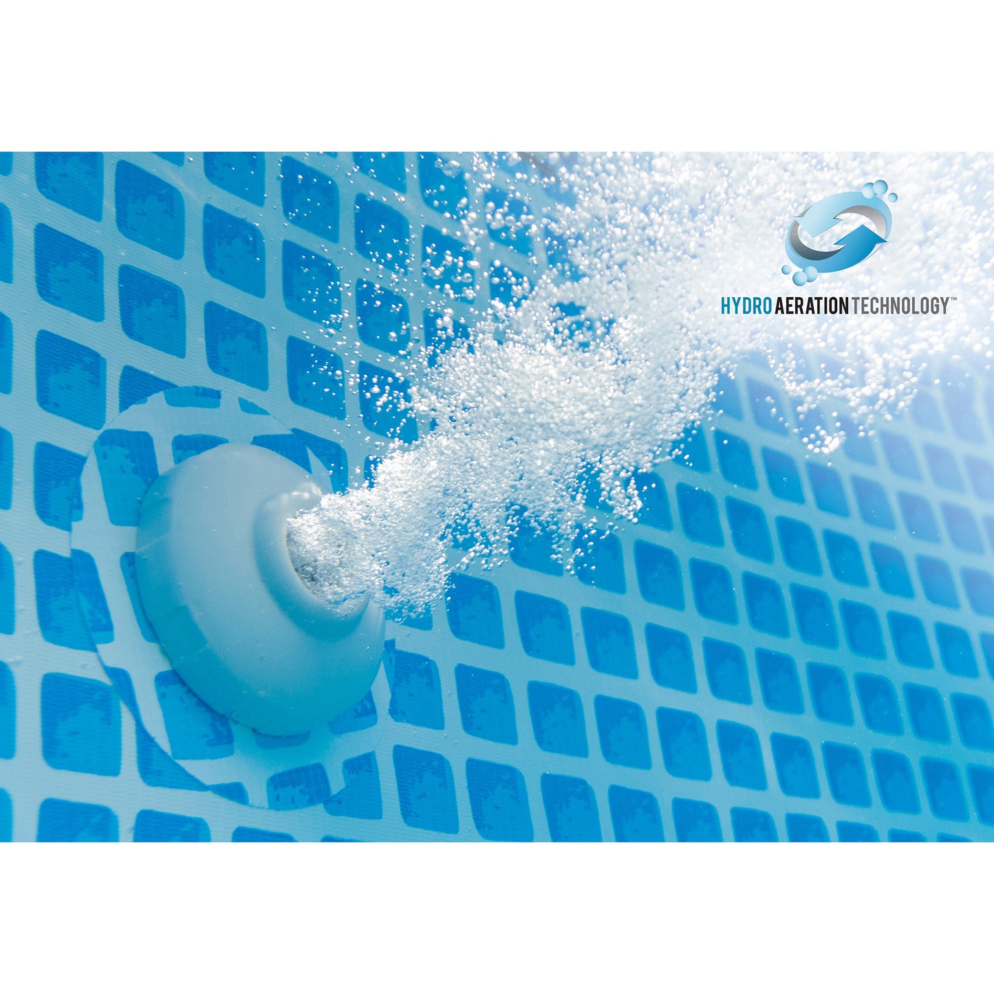 Prism Frame Premium Pool Set 10x30 with hydro aeration technology bubbles