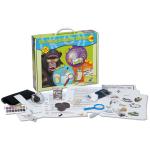 Botany Exploration Kit box with contents displayed including instruction manual, plant specimens, and scientific tools on white background