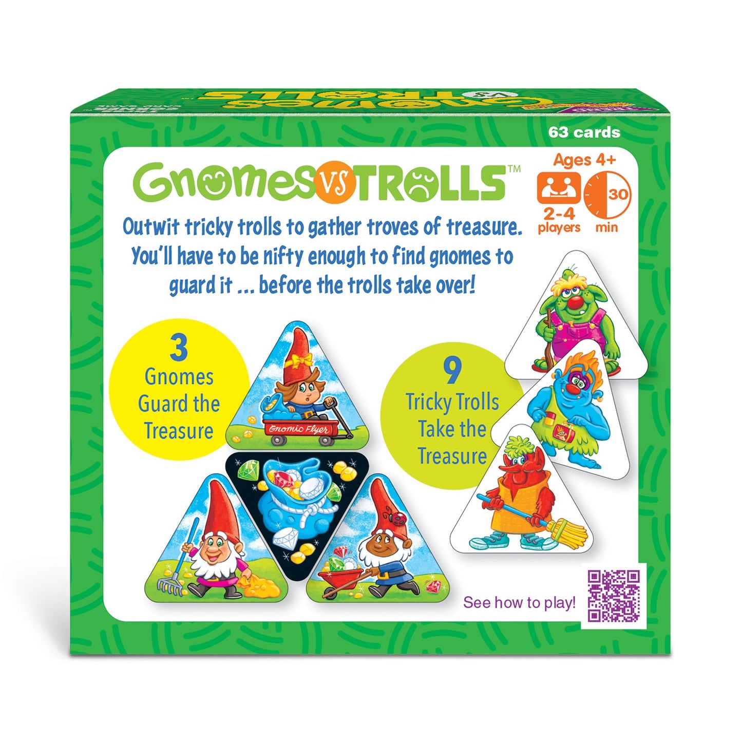 GNOMES vs TROLLS Three Corner Strategy Card Game