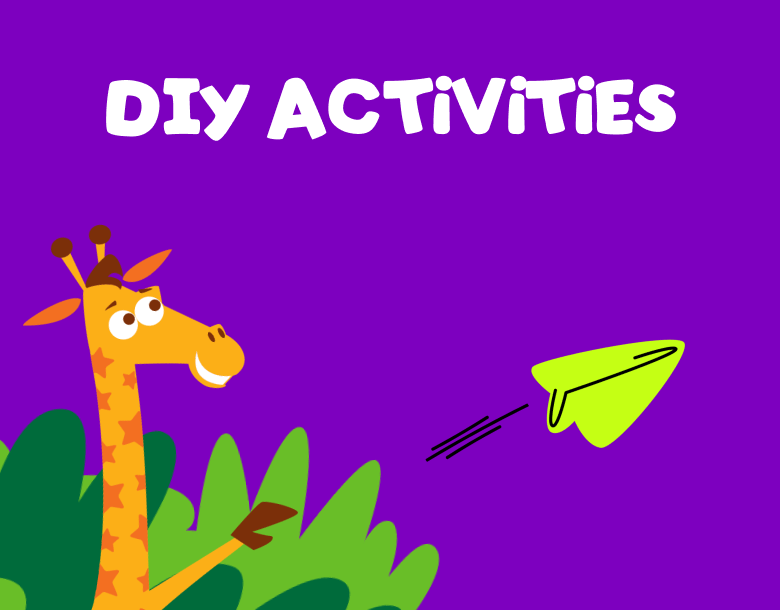 DIY Activities Follow along and create all new ways to play!
