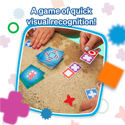 Foxmind Games Match Madness Flip - Travel Sized, Waterproof Pattern Puzzle