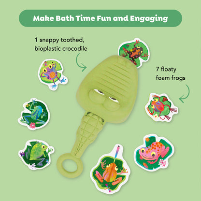 Tiger Tribe Croc Chasey - Eco-Friendly Bath Adventure Toy