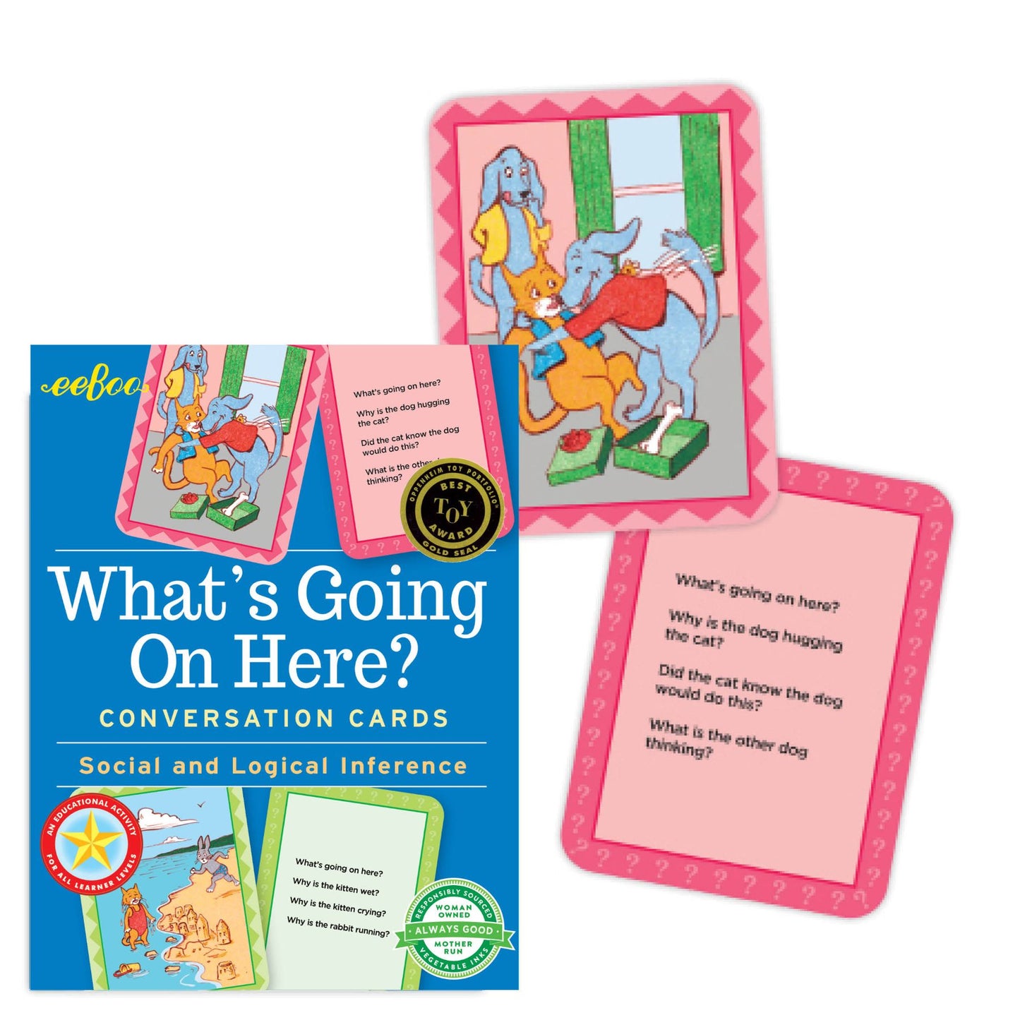 Conversation Cards: Social Literacy Edition Interactive Card Game