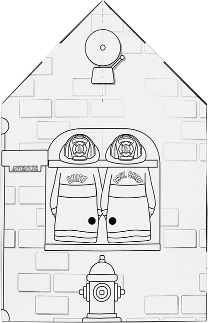 Adventure Playtime Police and Fire Station Playset