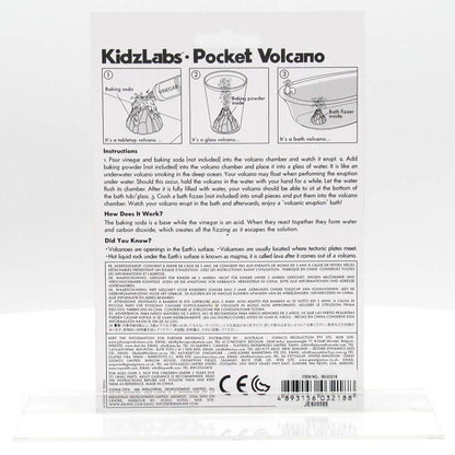KidzLabs Pocket Volcano Eruption Science Kit
