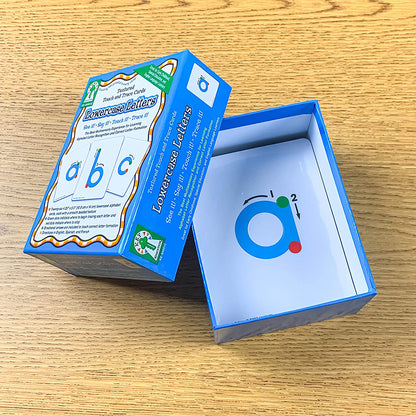 Key Education Textured Touch and Trace Cards - Lowercase Alphabet Learning Set