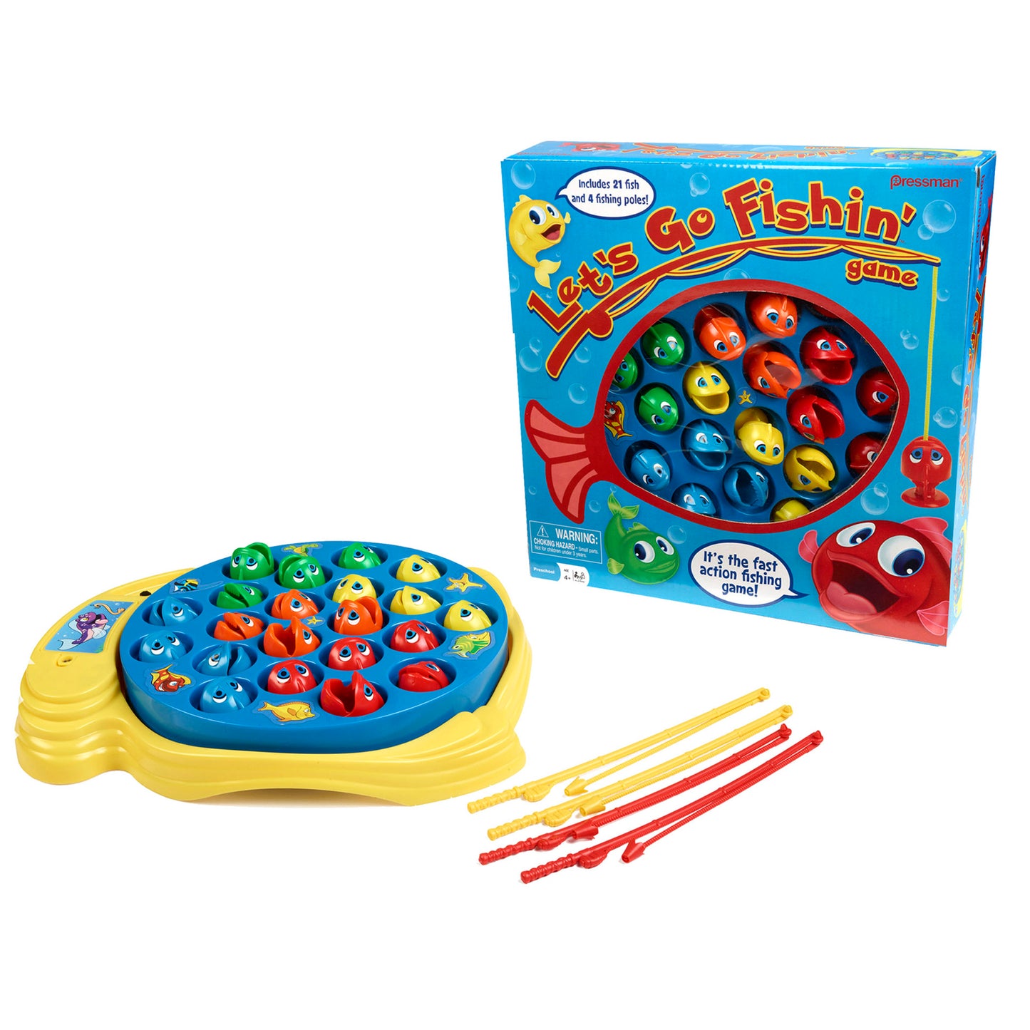Pressman Let's Go Fishin' Deluxe Edition Board Game