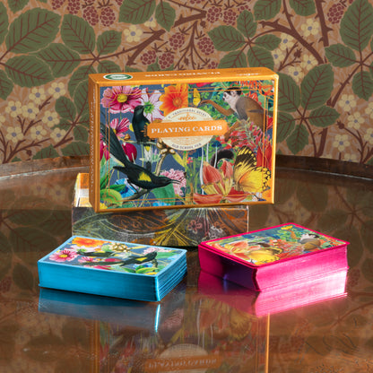 Garden of Eden Deluxe Playing Card Decks with Gilded Edges
