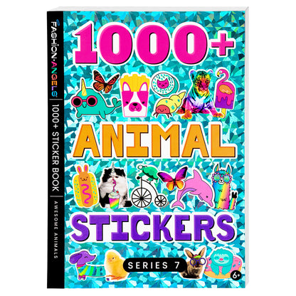 Sticker Mania 4-Pack Sticker Books - Themes Including Cute, Photoreal, Food, Animals