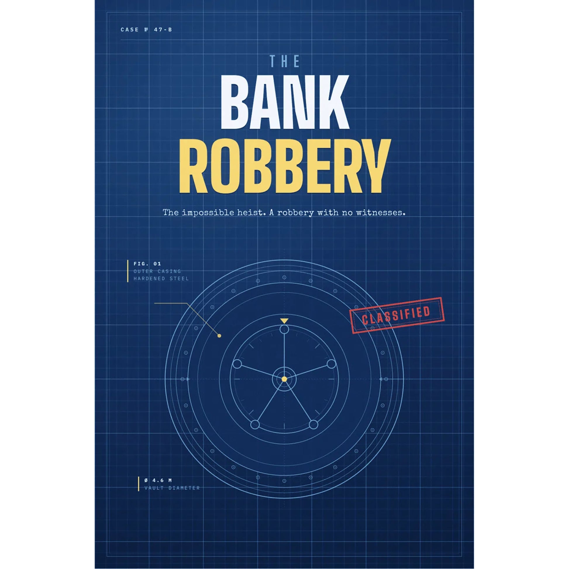Detective For A Day: The Bank Robbery interactive party game with blueprint design