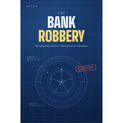 Detective For A Day: The Bank Robbery interactive party game with blueprint design