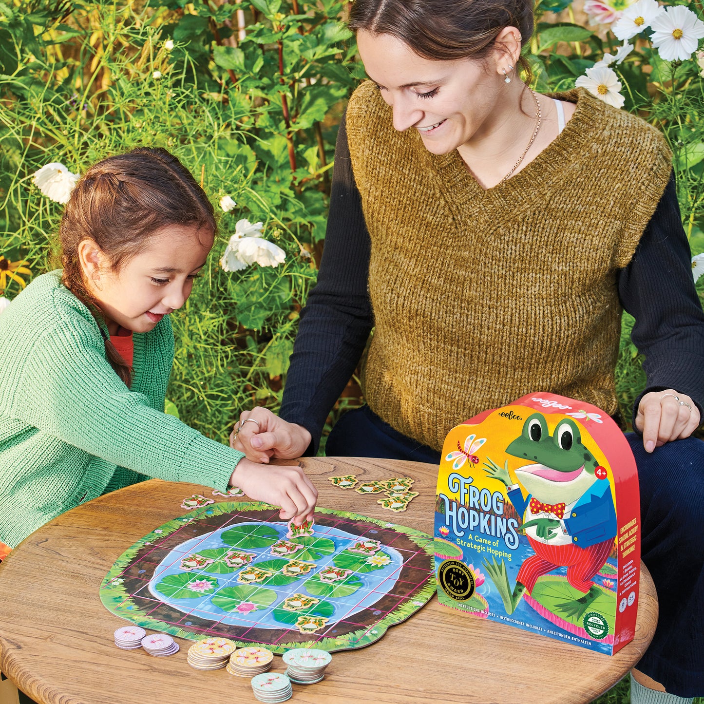 Frog Hopkins Board Game: Strategic Leap & Collect Fun