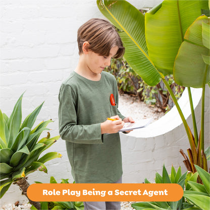 Tiger Tribe 48 Piece Top Secret Missions Detective Set - Spy Adventure for Kids