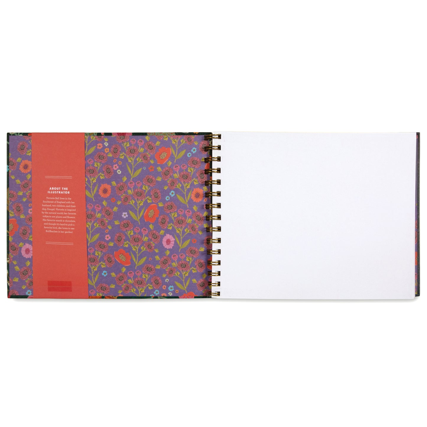 Piece&Love Victoria's Artist Sketchbook - Butterfly Floral