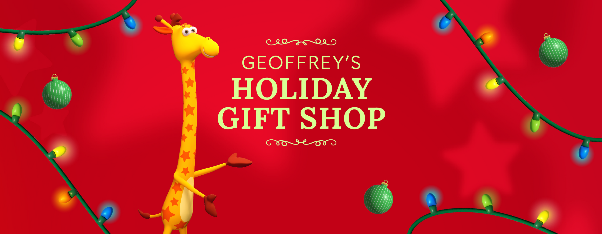 Geoffrey's holiday gift shop