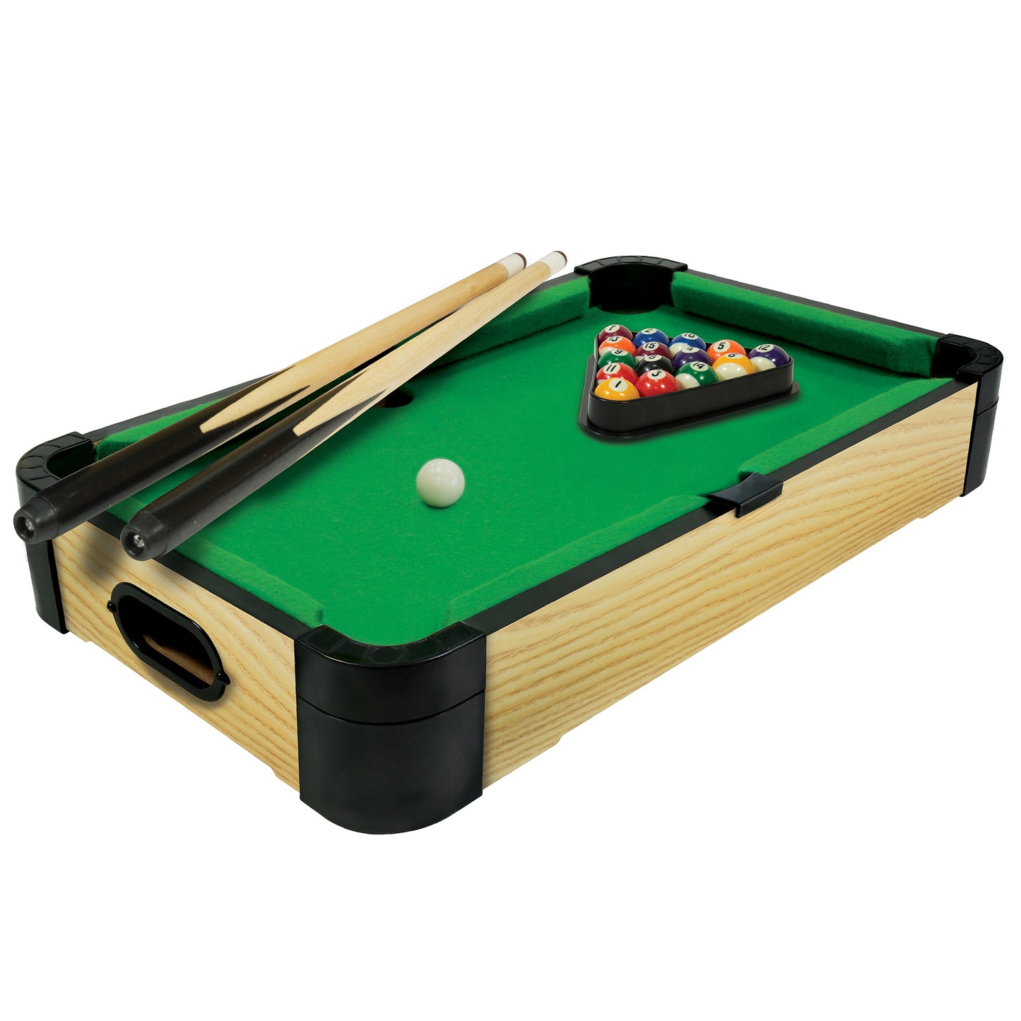 Mini Tabletop Pool Set - Classic 20-inch Billiards Game