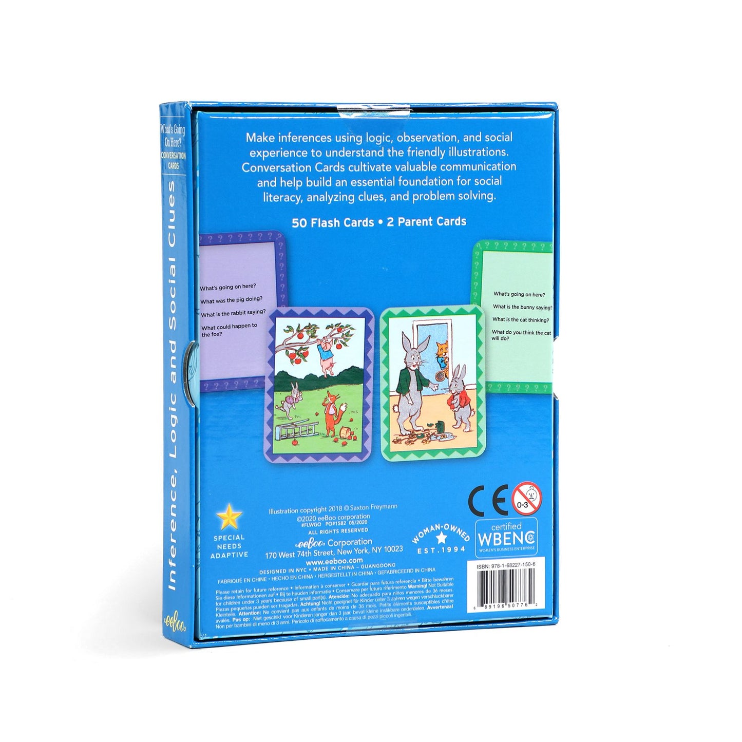 Conversation Cards: Social Literacy Edition Interactive Card Game