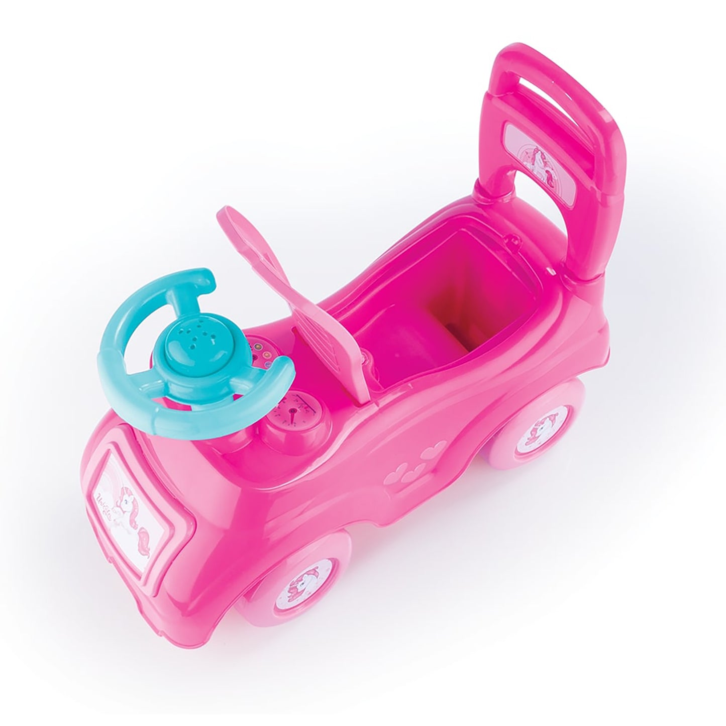 Dolu Toys - Pink Unicorn Sit and Ride - Whimsical Explorer