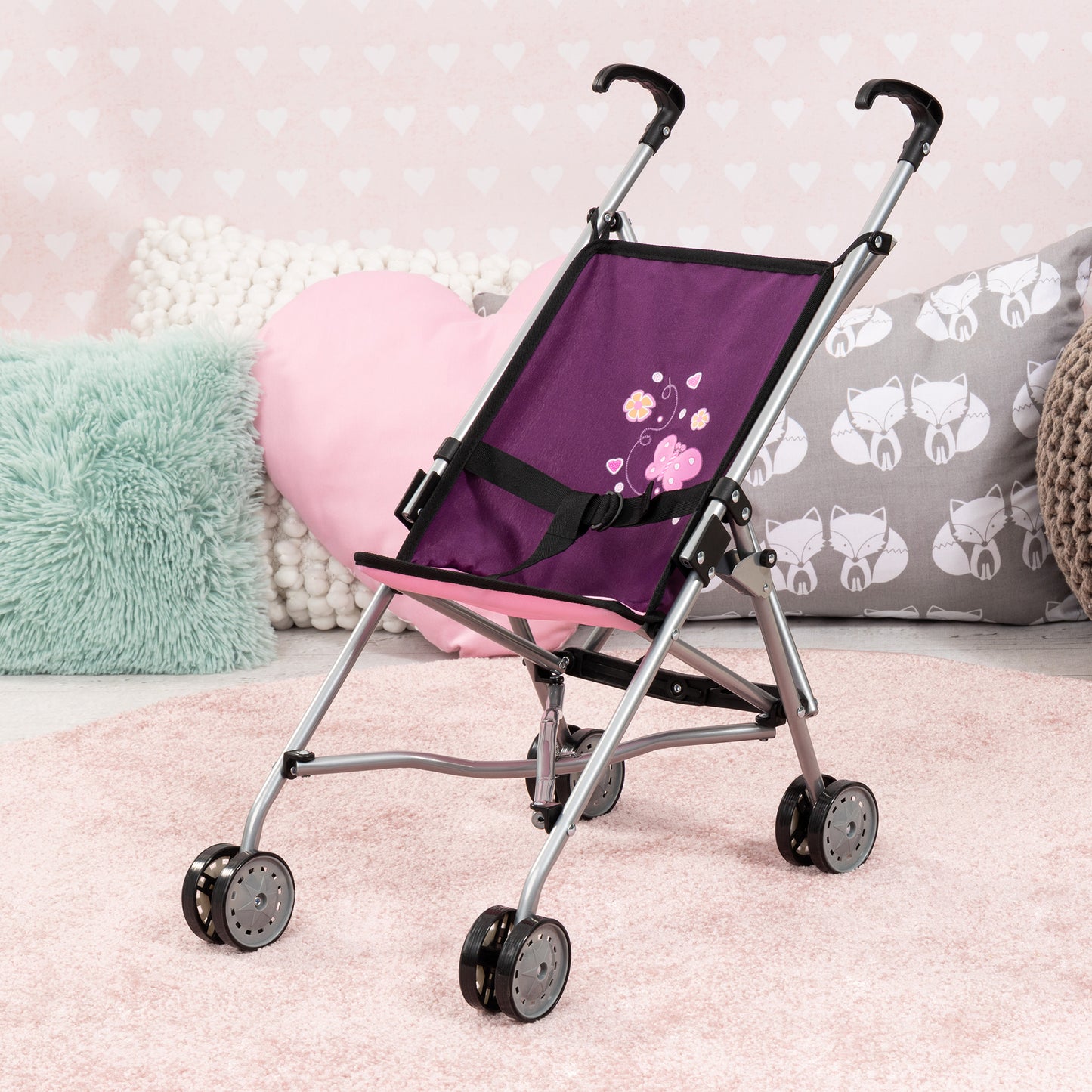 Bayer Design Doll Buggy Stroller, Accessory for Up to 18" Dolls, Ages 3+