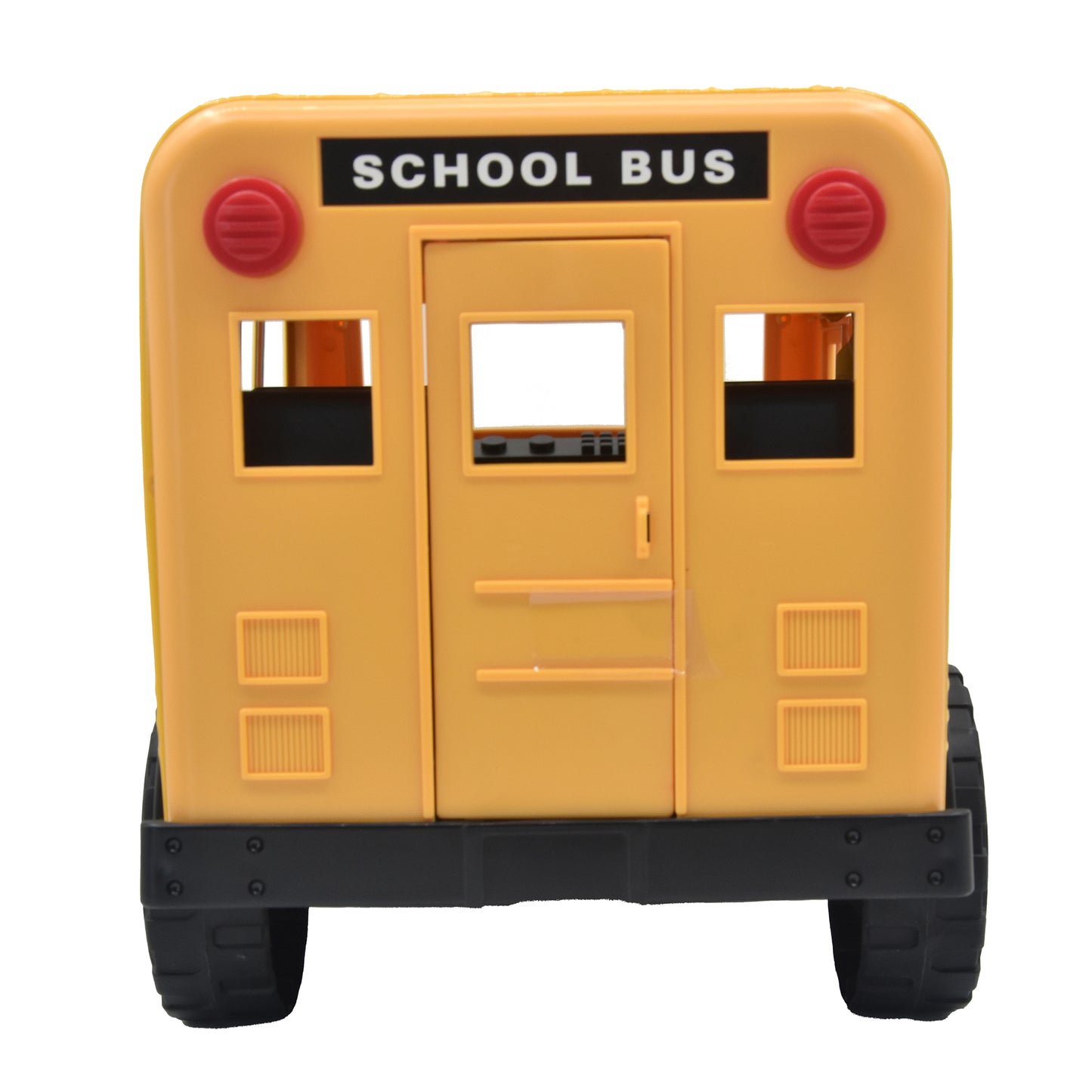 Mighty Wheels 16" Yellow School Bus with Interactive Doors